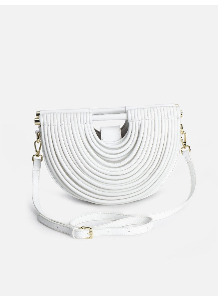 Bamboo Simple Hand-knitted Force Clutch Fashion Evening Bags