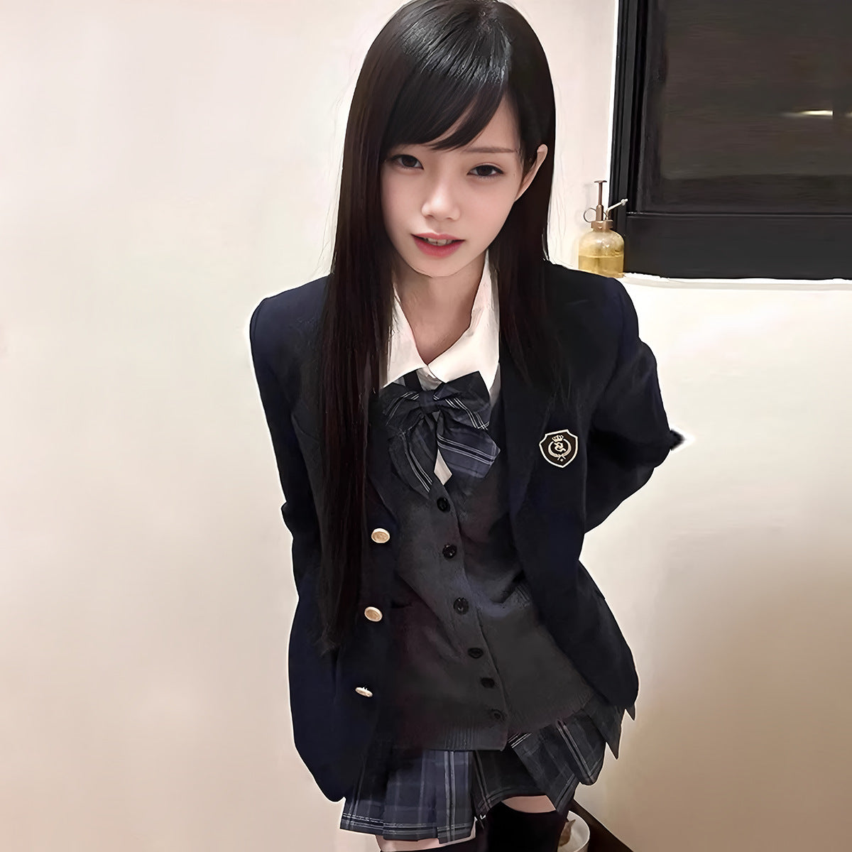 Pretty Unique College Style Easy Matching Small Suit