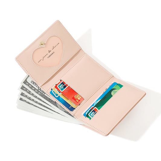 Women's Style Cute Short Trendy Cartoon Leather Ladies Wallets