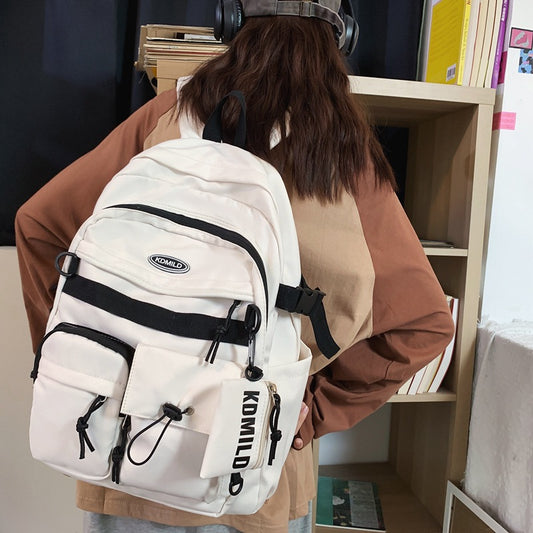 Men's Multipurpose Korean Large Capacity Primary Backpacks
