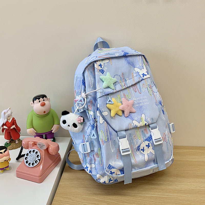 High Female Niche Design Junior Decoration Middle School Students' Schoolbags