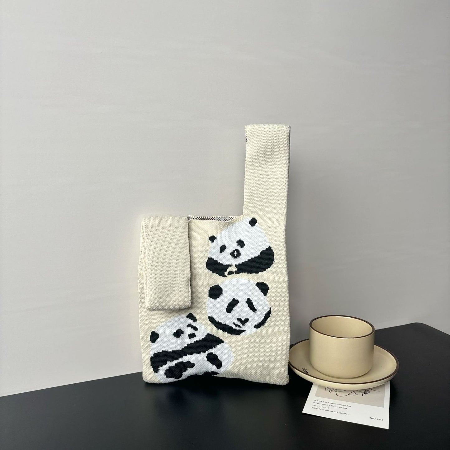 Cartoon Wrist Large Capacity Minority Hand Handbags