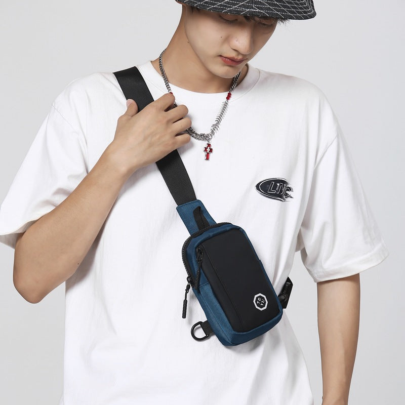 Women's & Men's & Mobile Mini Fashion Korean Style Men's Chest Bags