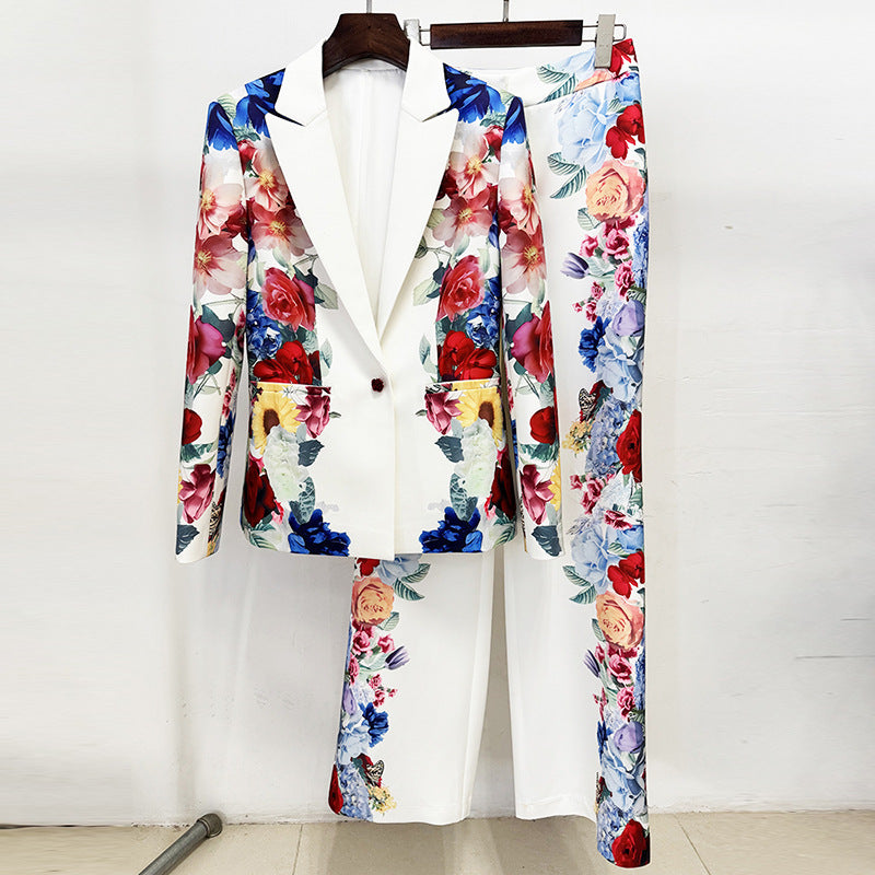 Creative Charming Bright Digital Printing Two-piece Jackets