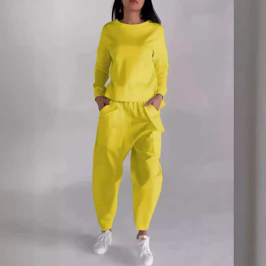 Autumn Fashion Craft Trendy Sports Solid Suits