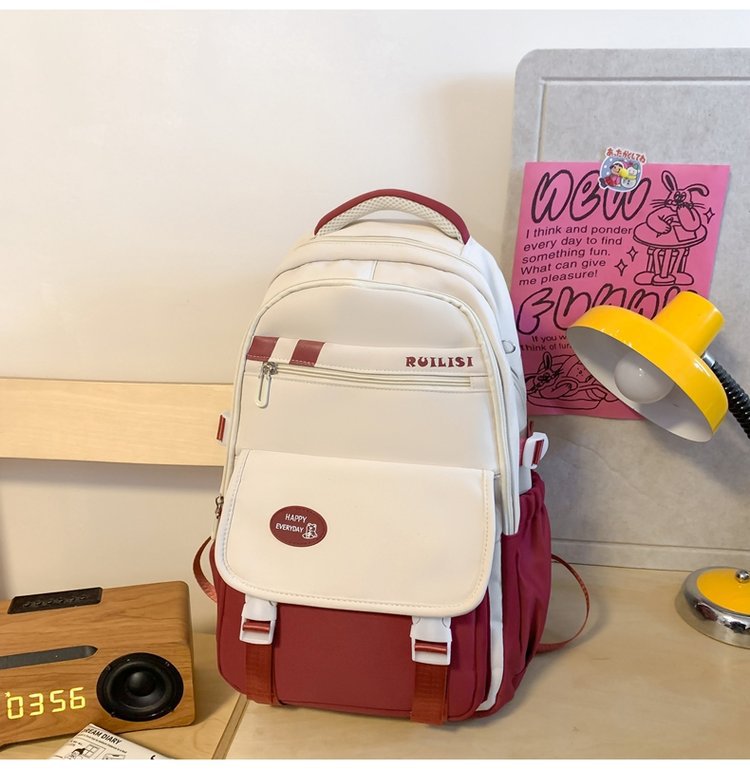 Style Versatile Campus Large Capacity For Middle School Students' Schoolbags