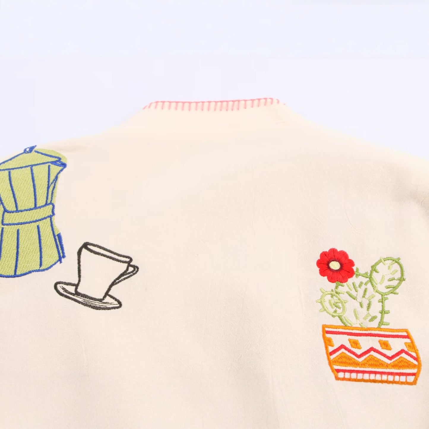 Retro Art Casual Style Round Neck Jackets