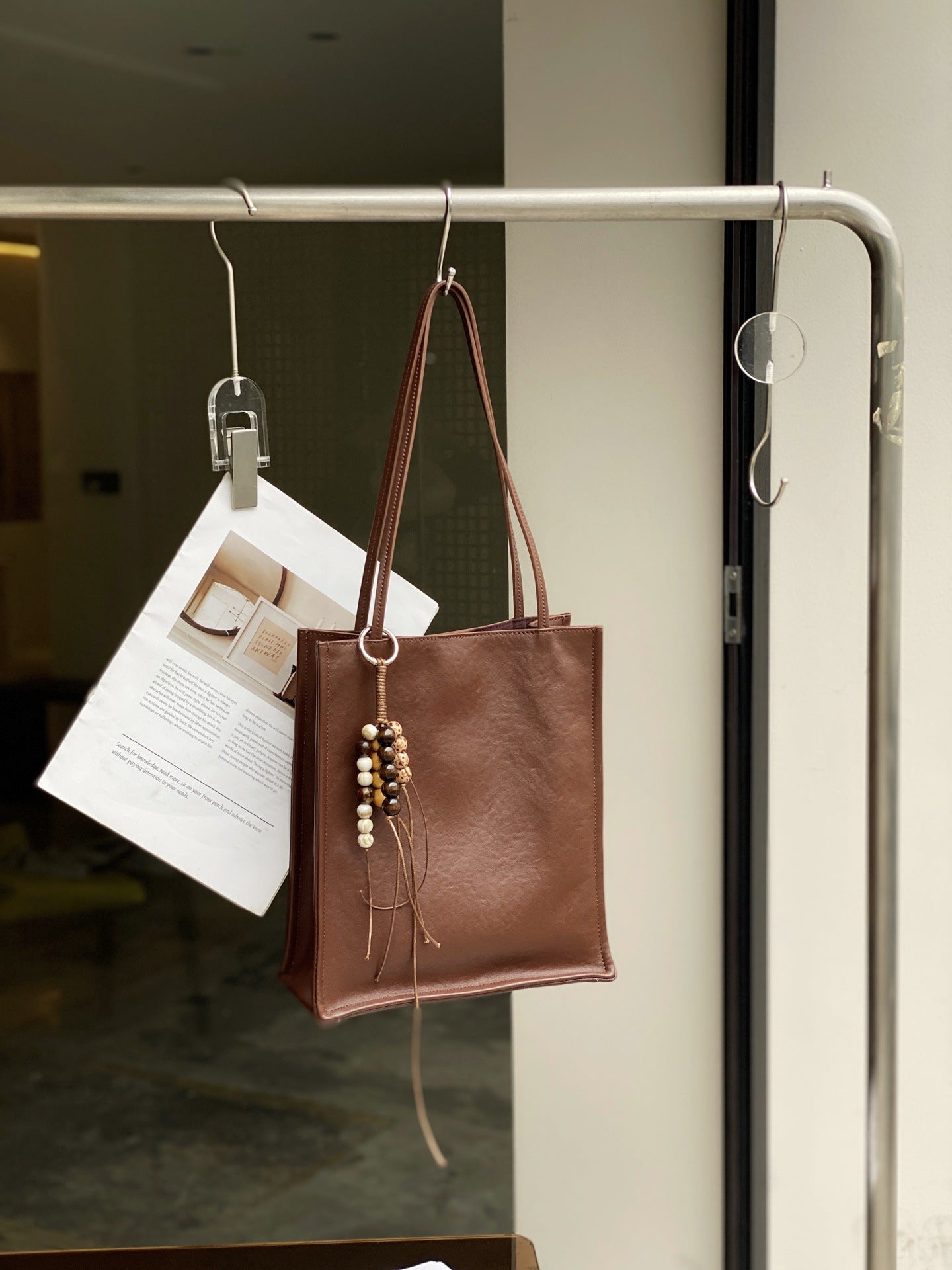 Women's Cowhide Simple Easy Matching Commuter Genuine Bags