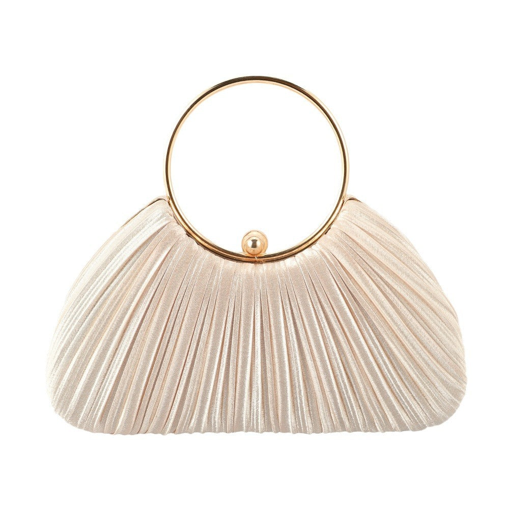 Women's & Men's Pleated Dinner Dress Clutch Retro National Evening Bags