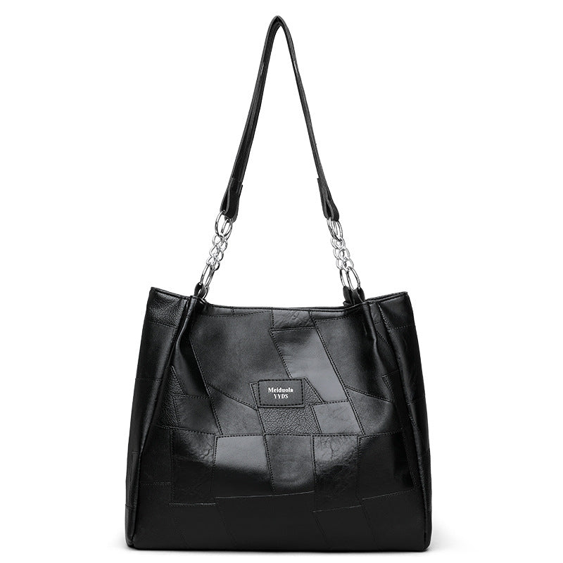 Women's Capacity Totes Retro Commuter Light Luxury Shoulder Bags