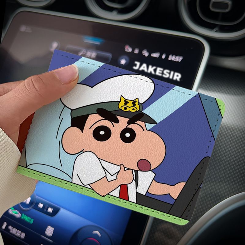 Cute License Protective Cover Driving Motor Card Holder