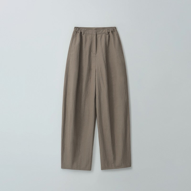 Women's Profile Round Niche Lazy Solid Color Pants