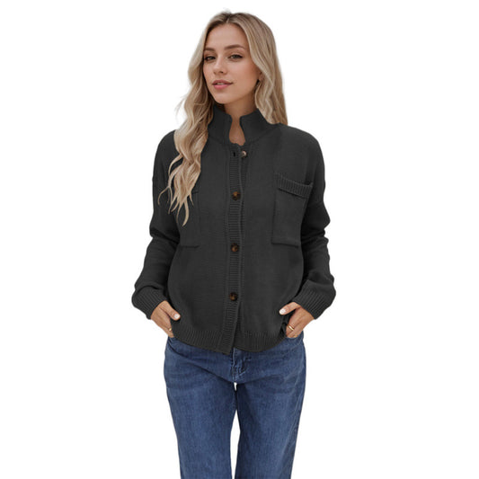 Women's New Classic Beautiful Button Baggy Sweaters