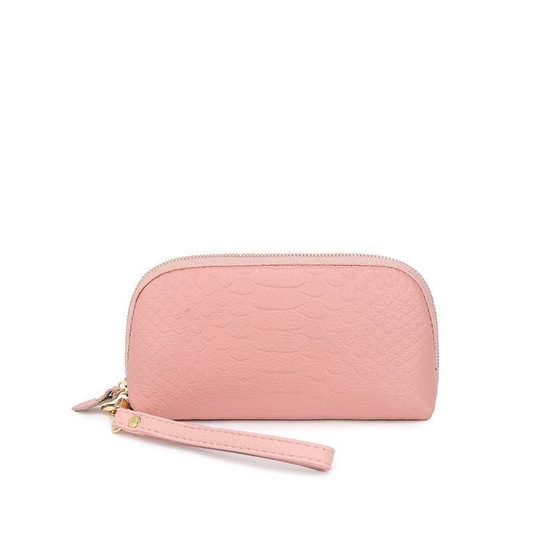 Genuine Leather Clutch Tide Stylish Portable Ladies Wallets