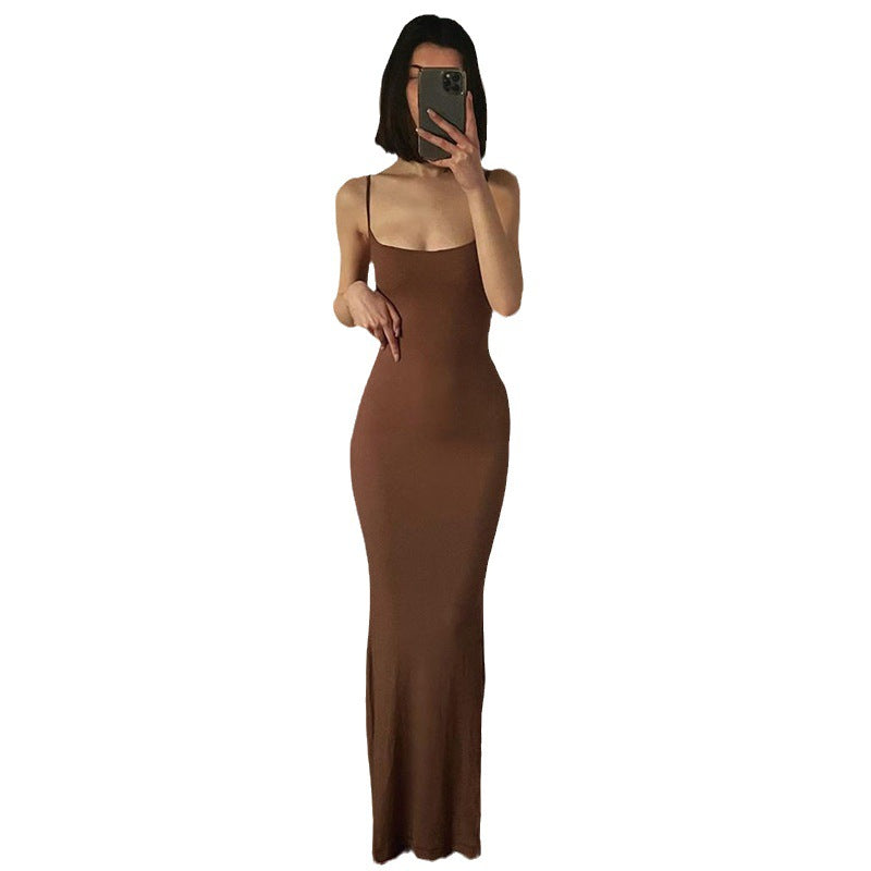 Women's Suspender High-grade Pure Desire Style Hip Dress