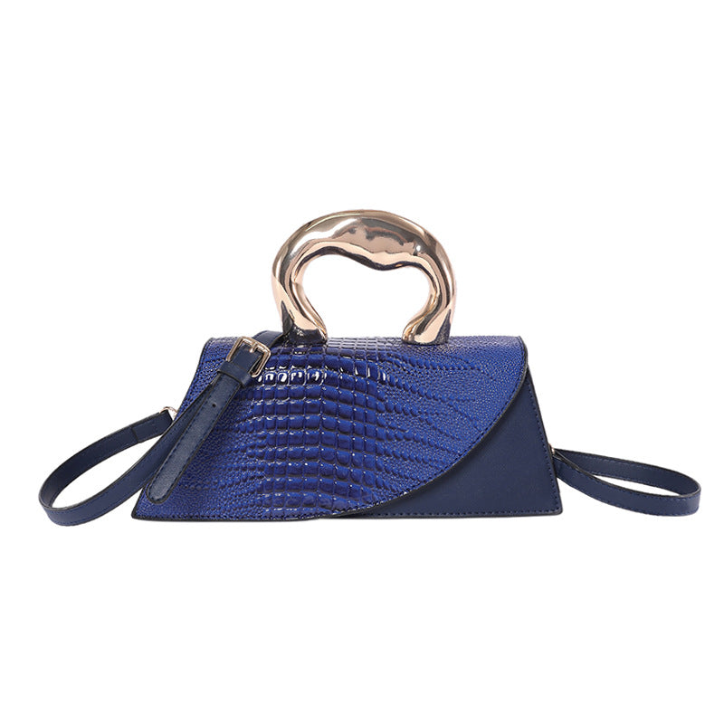 Women's Crocodile Pattern Summer High-grade Design Unique Handbags
