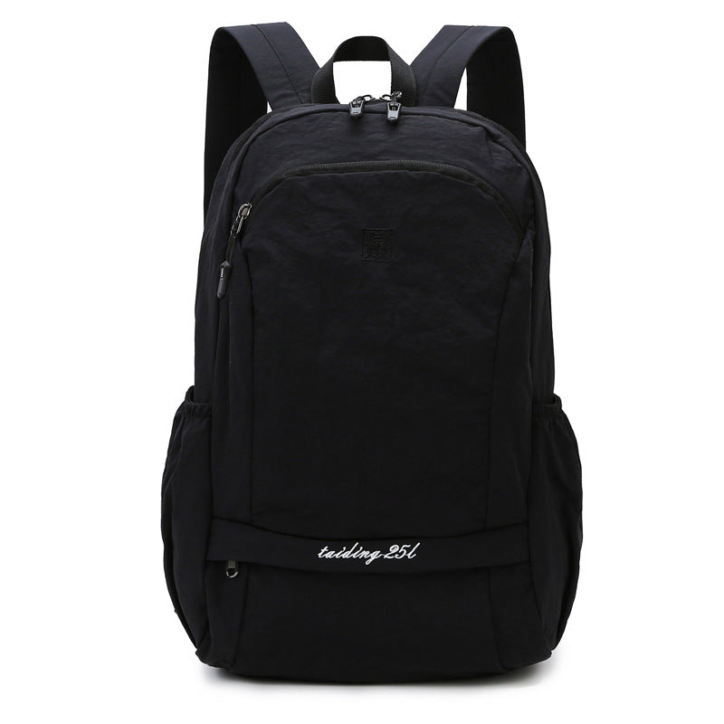 Fashion Trend Foldable Waterproof Couple Model Middle School Students' Schoolbags