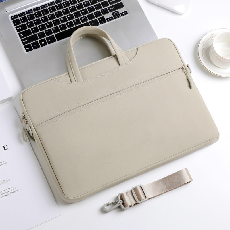 Inch Female Leather Waterproof Hard-wearing Sleeve Laptop Bags