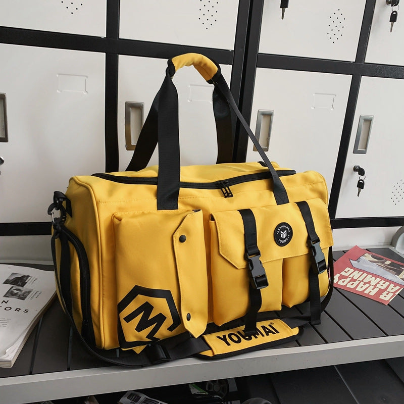 Men's Large Capacity Hand-held Dry Wet Separation Travel Bags