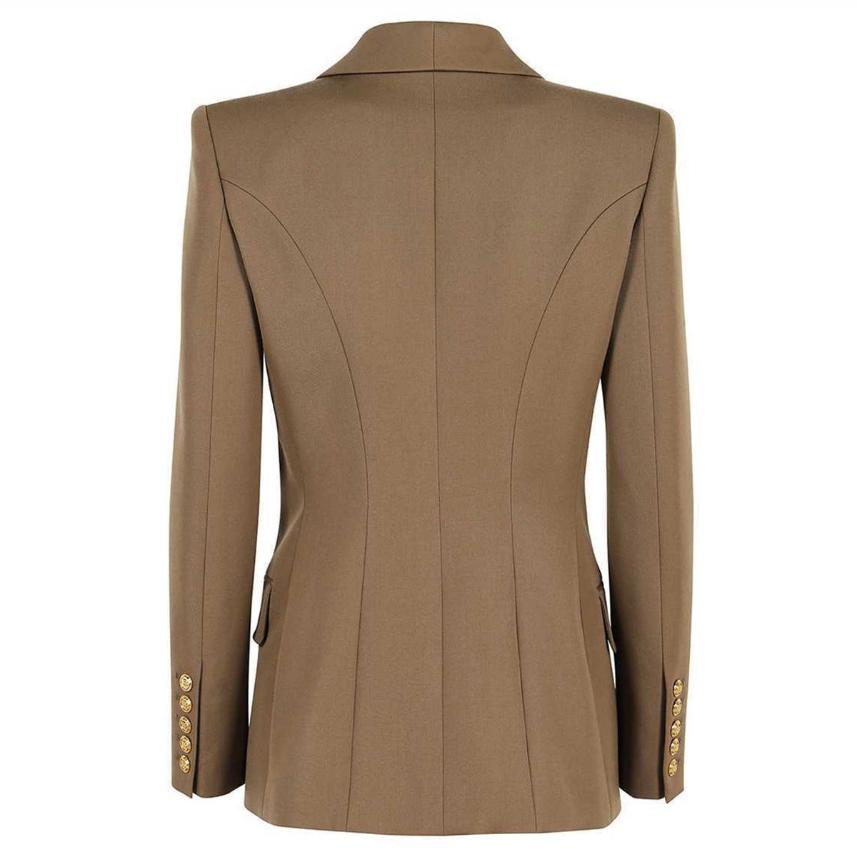 Women's Senior Classic Green Collar High Quality Blazers