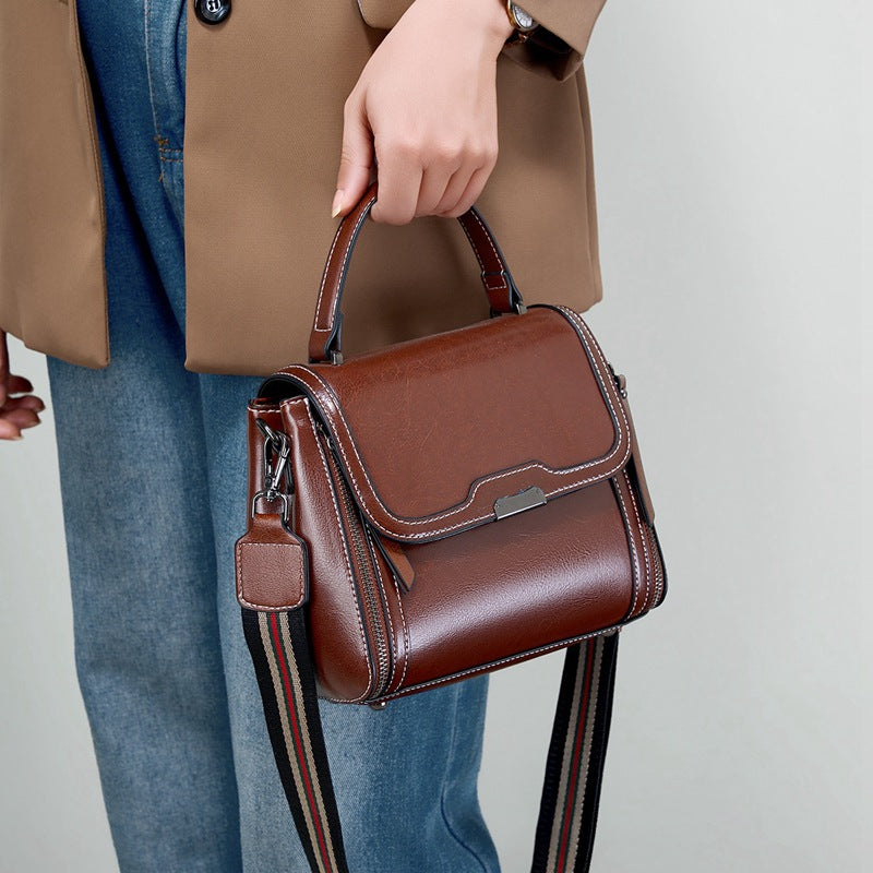 Classy Women's Genuine Leather Commuter Portable Bags