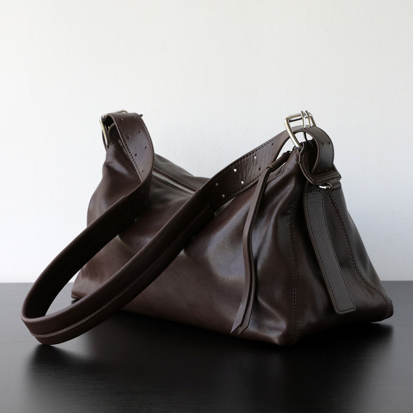 Light Luxury Minority Minimalist Vegetable Tanning Crossbody Bags