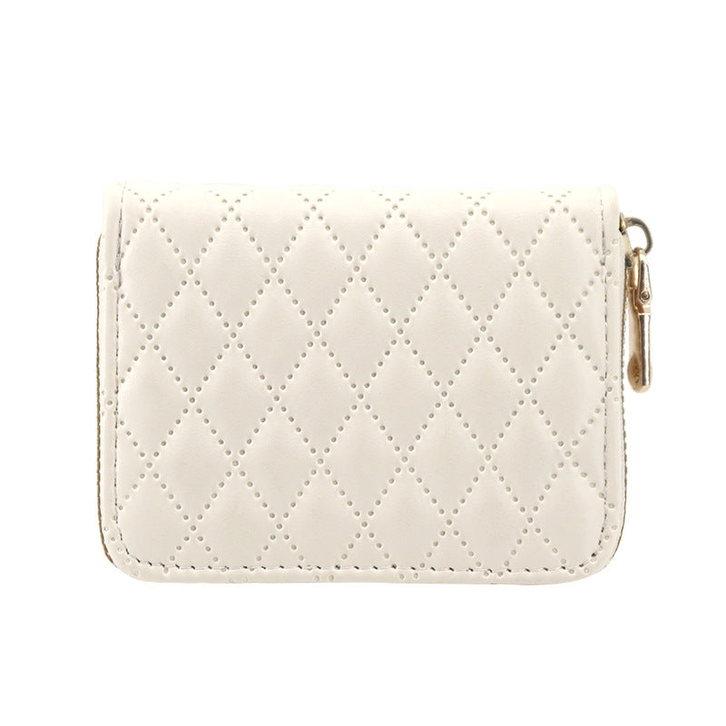 Women's Exquisite Multiple Slots Zipper Large Capacity Card Holder