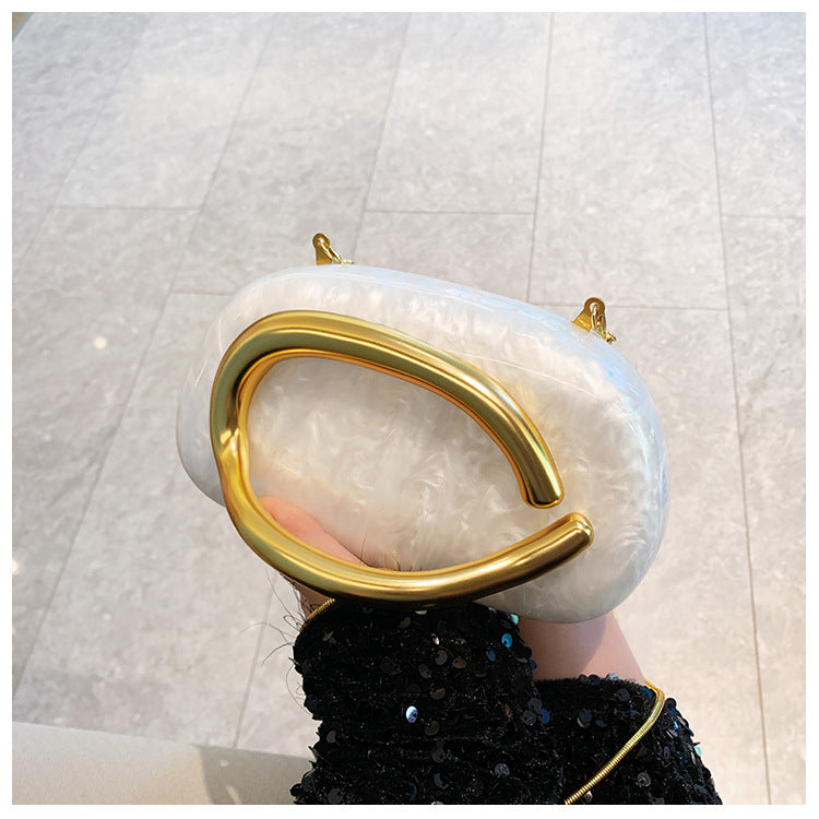 Chain Acrylic High-grade Hand Dinner Dress Bags
