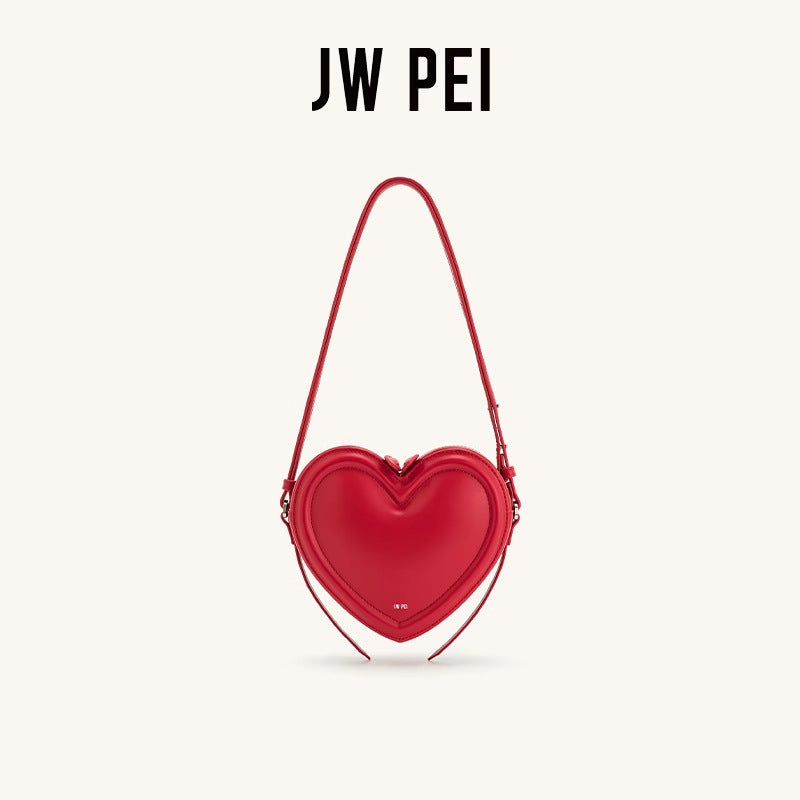Design Sweet Cool Three-dimensional Heart Single Handbags