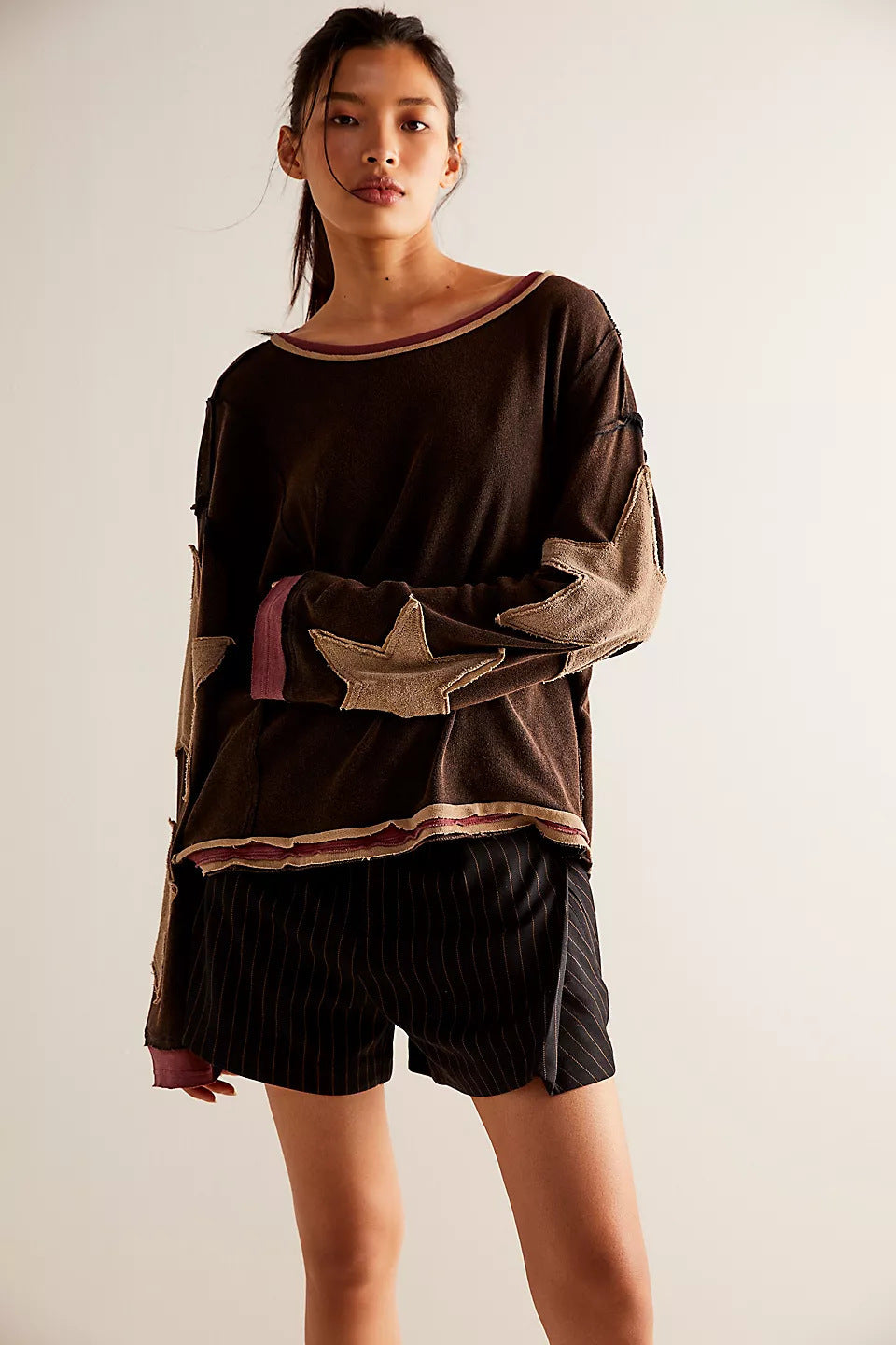 Women's Fashion T-shirt Long Sleeve Round Neck Women's Sweater, Sweater