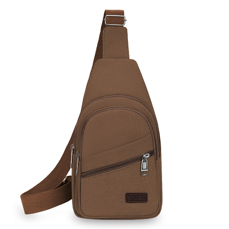 Men's Innovative Creative Fashion Canvas Trendy Shoulder Bags