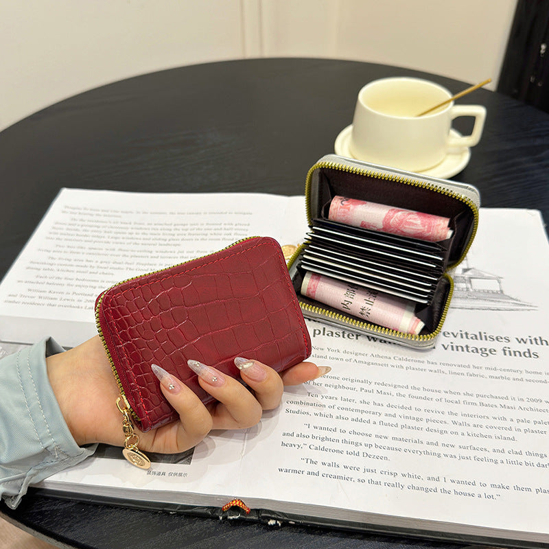 Women's Fashion Storage Classic Style Clutch Card Holder