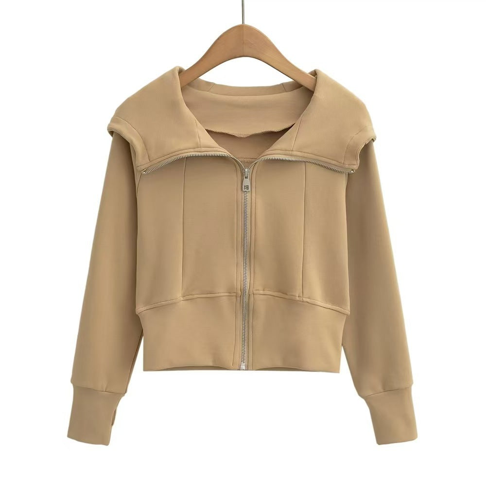 Women's Street Sports Style Hot Slim Hooded Coats