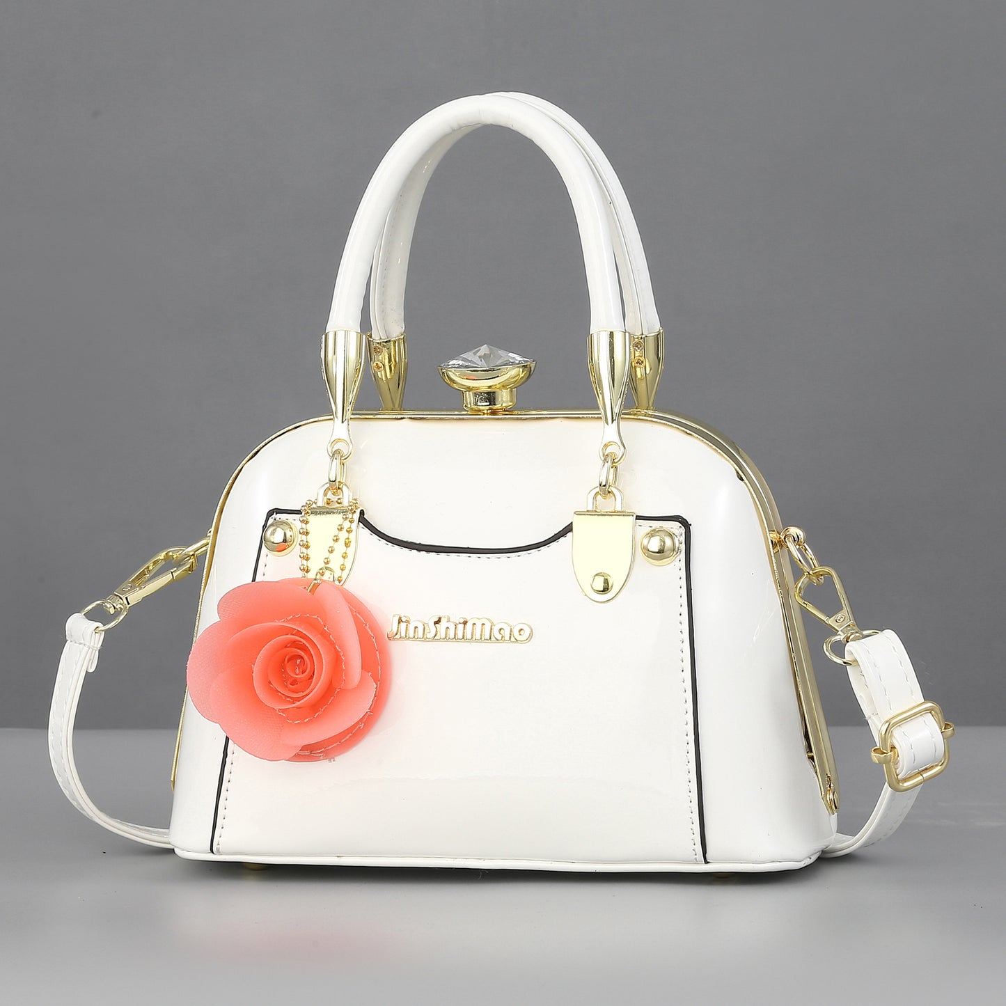 Women's Trendy Steel Frame Shell Mini Shoulder Bags