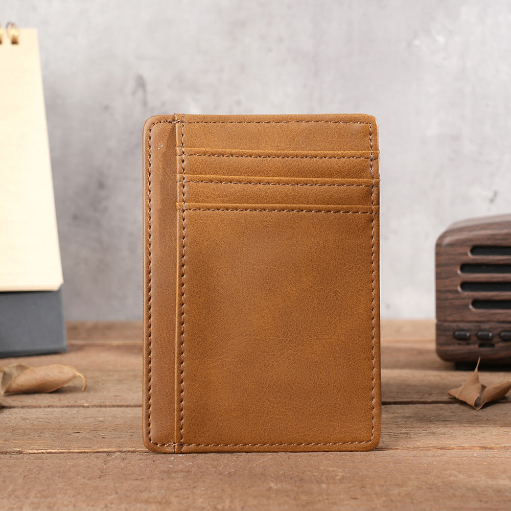 Men's Pocket Bank Credit Laser Engraving Card Holder