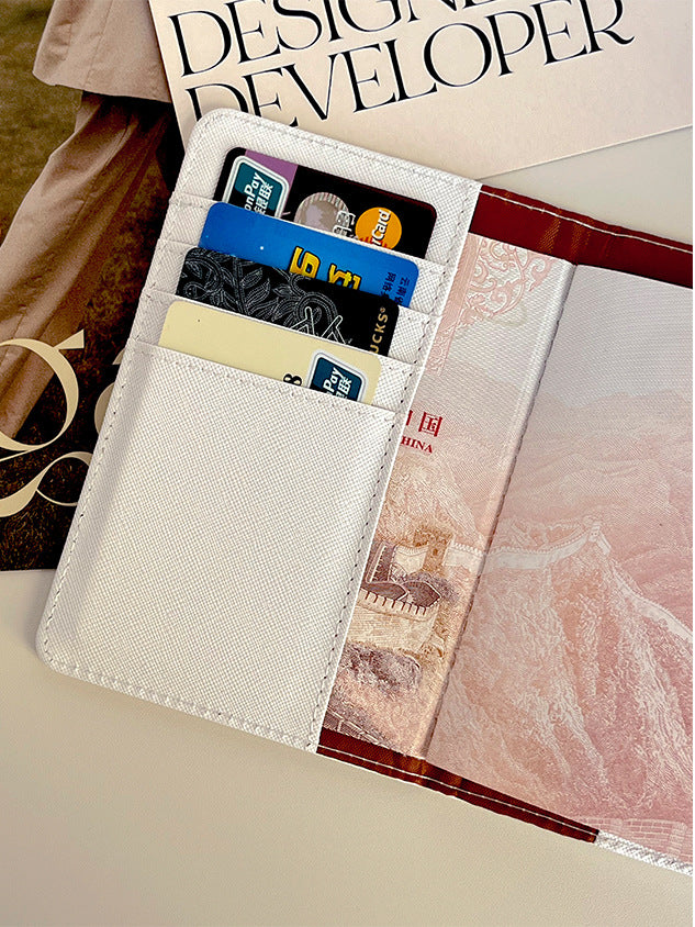 Trendy New Passport Cover Storage Document Card Holder