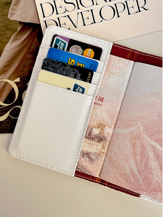 Trendy New Passport Cover Storage Document Card Holder