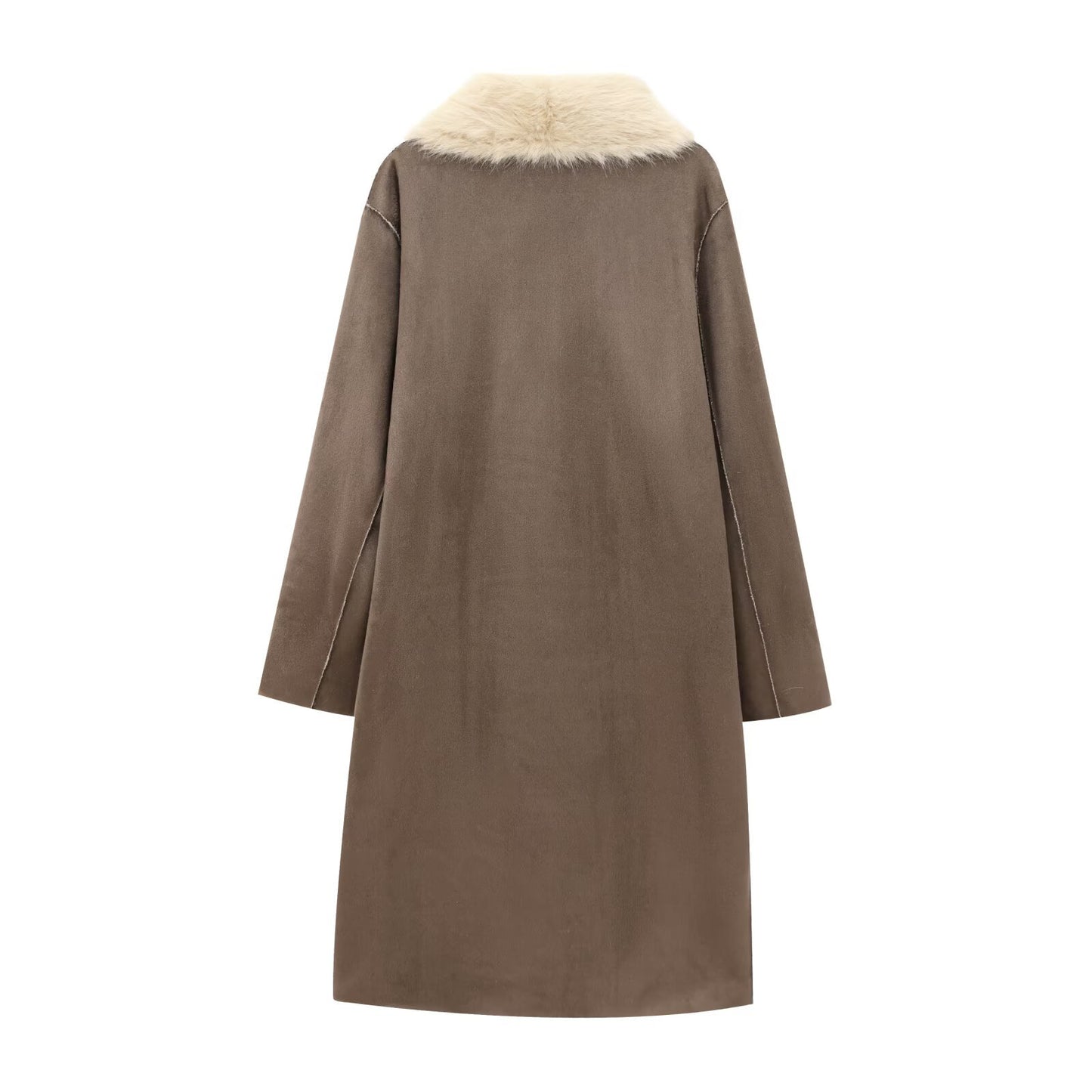 Women's Z Temperament Wild Long Two-sided Wear Jackets