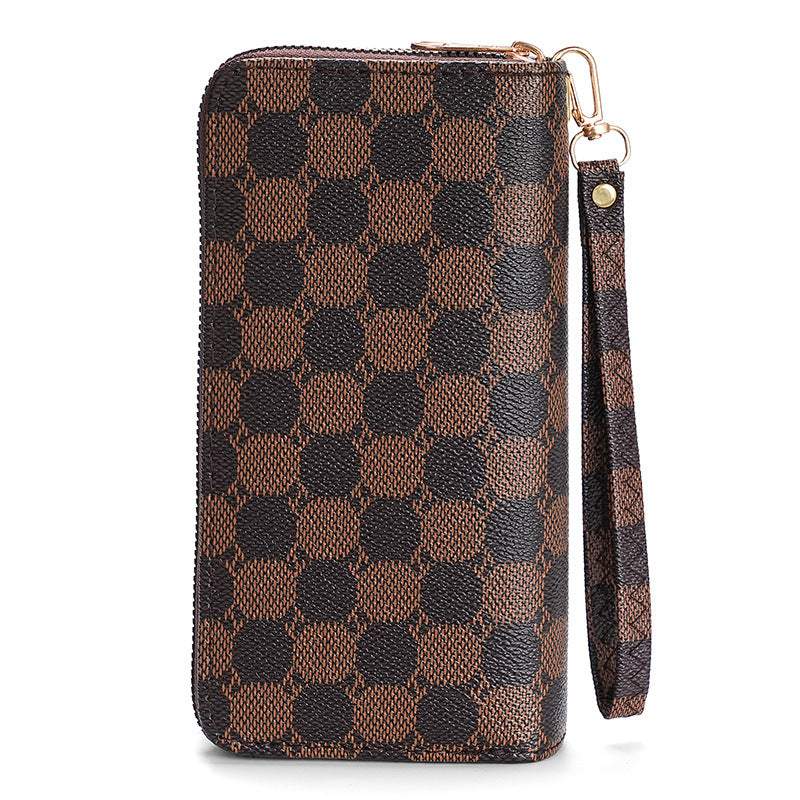Women's Versatile Korean Printed Large Capacity Ladies Wallets