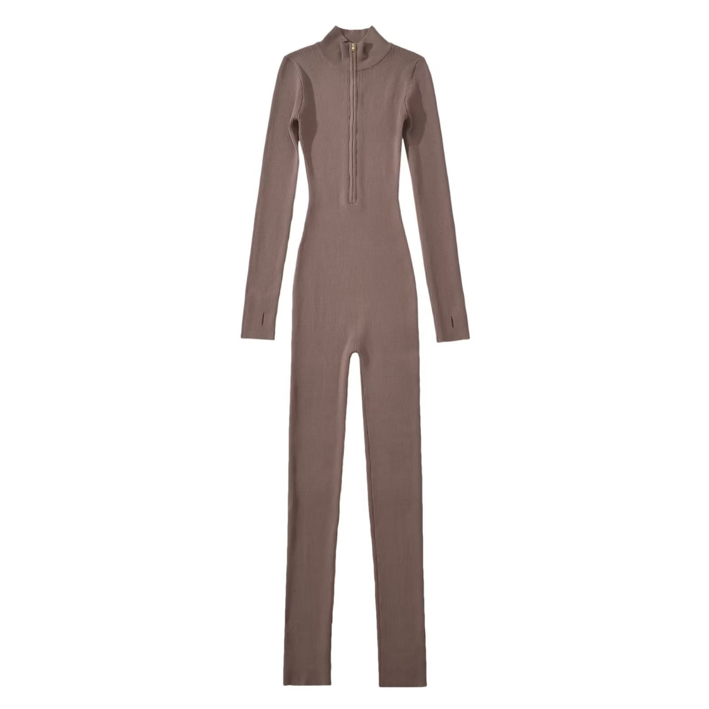 Stylish Innovative Attractive Classy Two-color Knitted Jumpsuits
