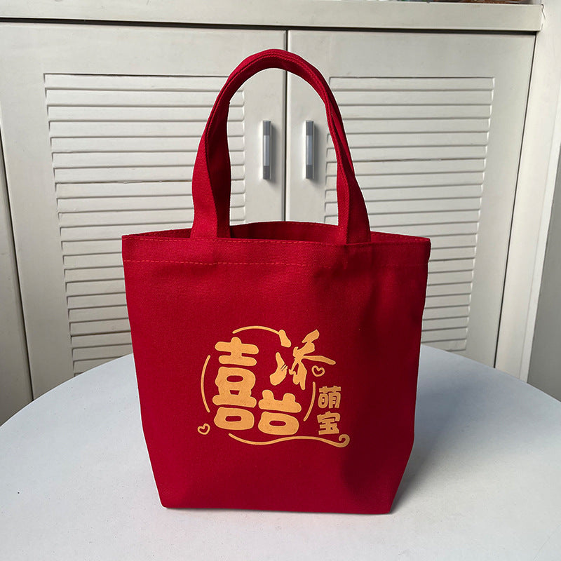 Zipper Creative Gift Bridesmaid Mother's Day Handbags