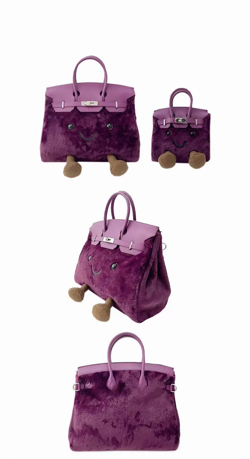 Classy Limited Edition Cute Furry Elf Crossbody Bags