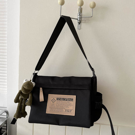 Style Fashion Personalized Work Clothes Contrast Shoulder Bags