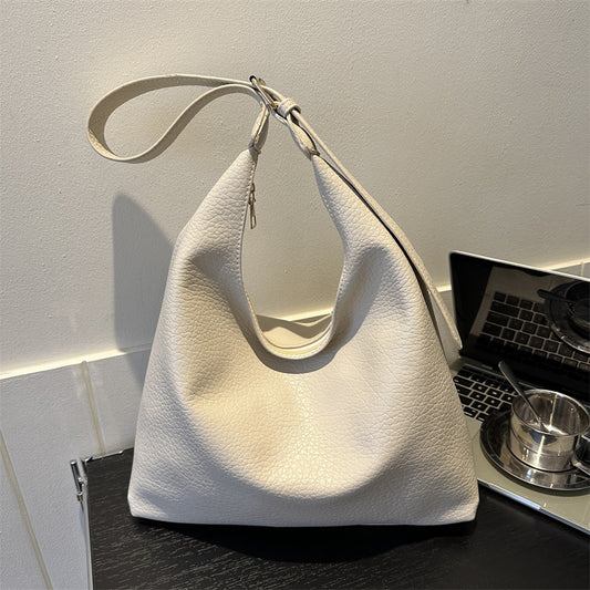 Women's Textured Commuter Winter Retro Fashion Underarm Handbags