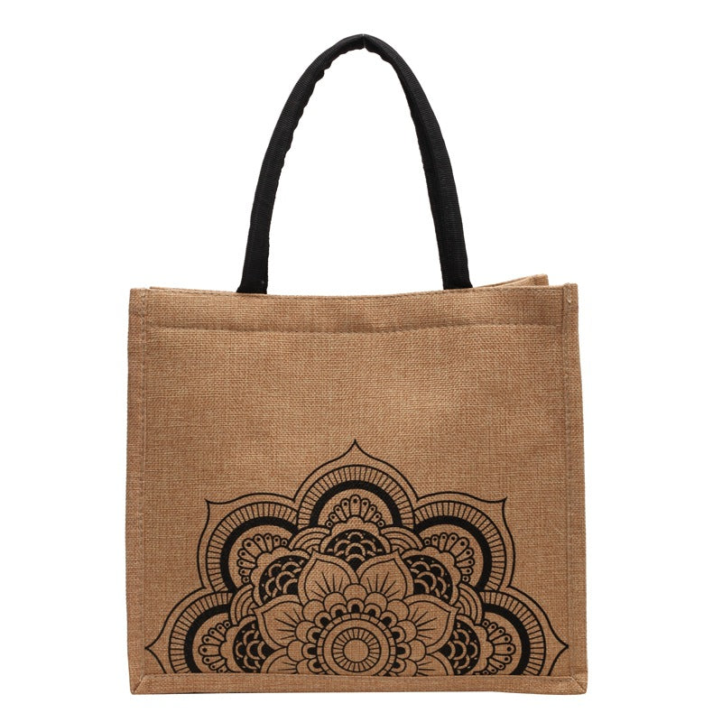 Linen Large Capacity Advanced Mummy Storage Tote Bags