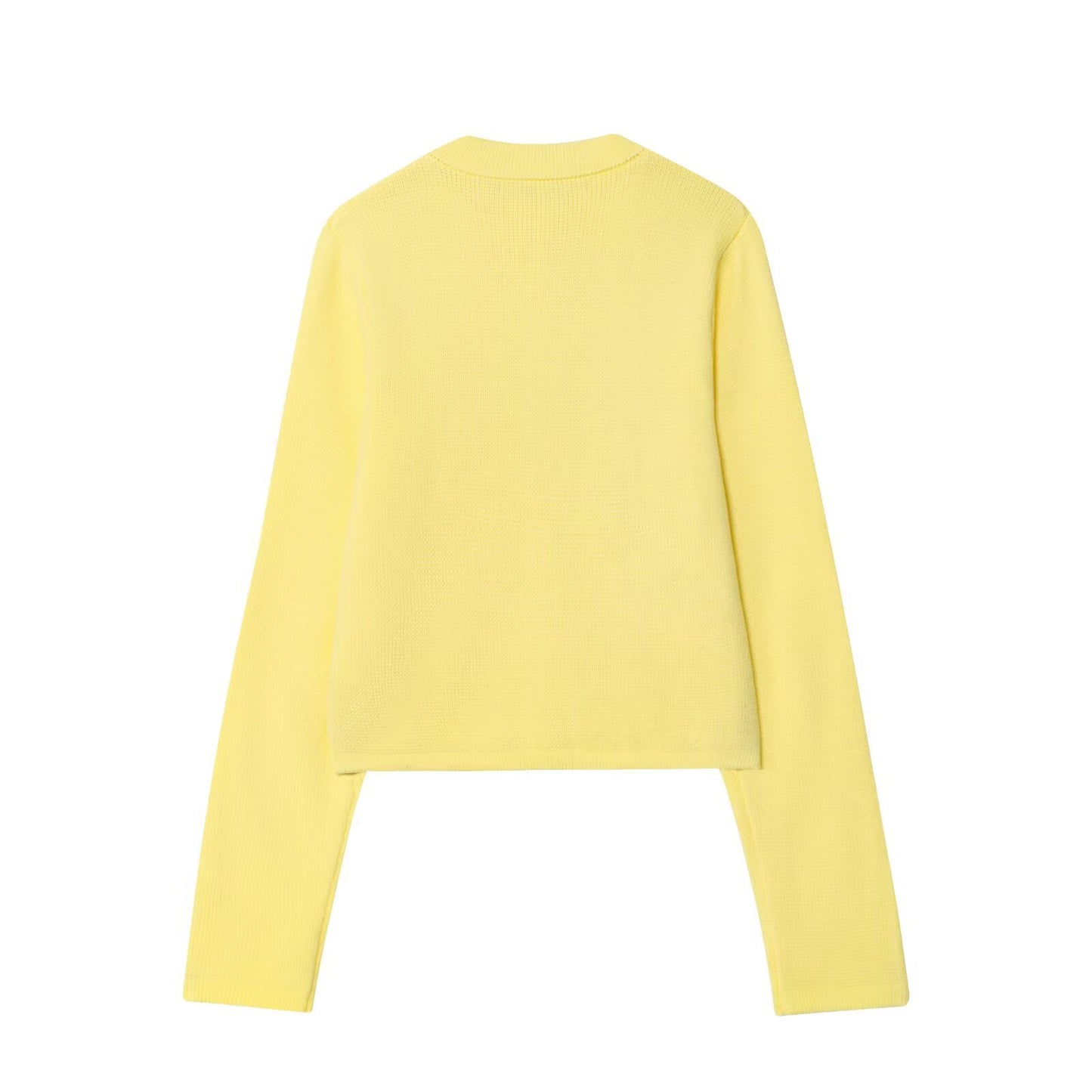 Women's Homemade Western Style Gold Decorated Row Knitwear