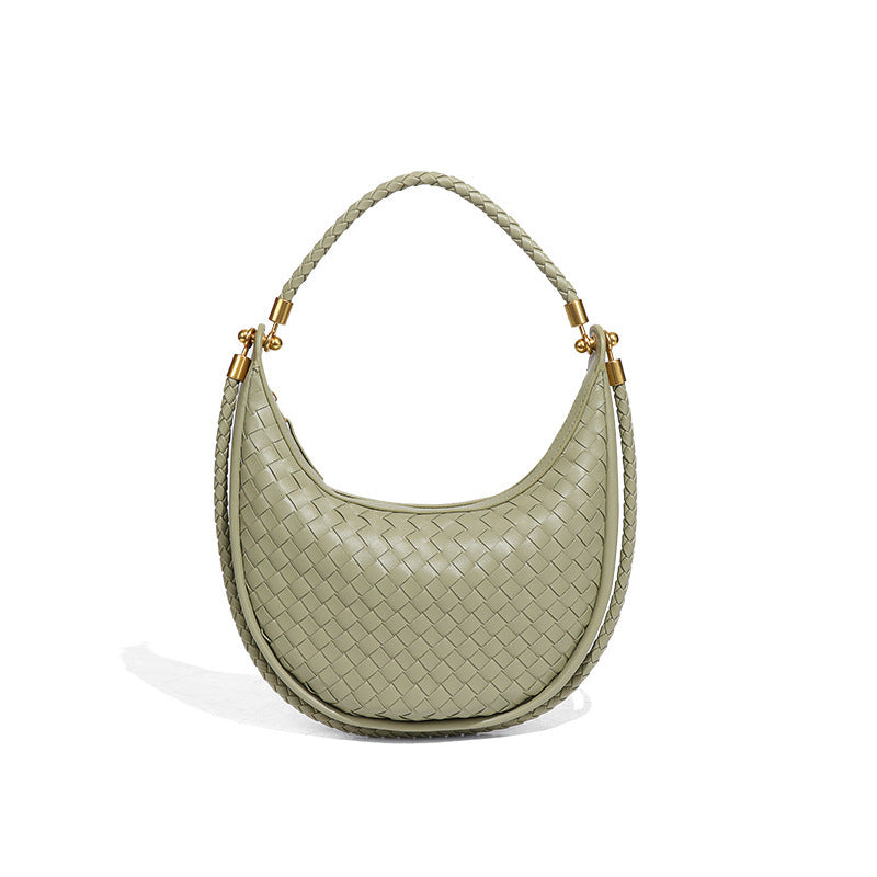 Women's Handmade Woven Personalized Selenodont Portable High-grade Handbags