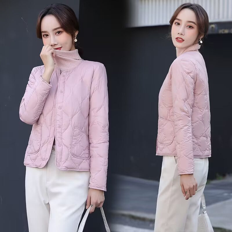 Women's Down Liner Bottoming Western Style Warm Jackets