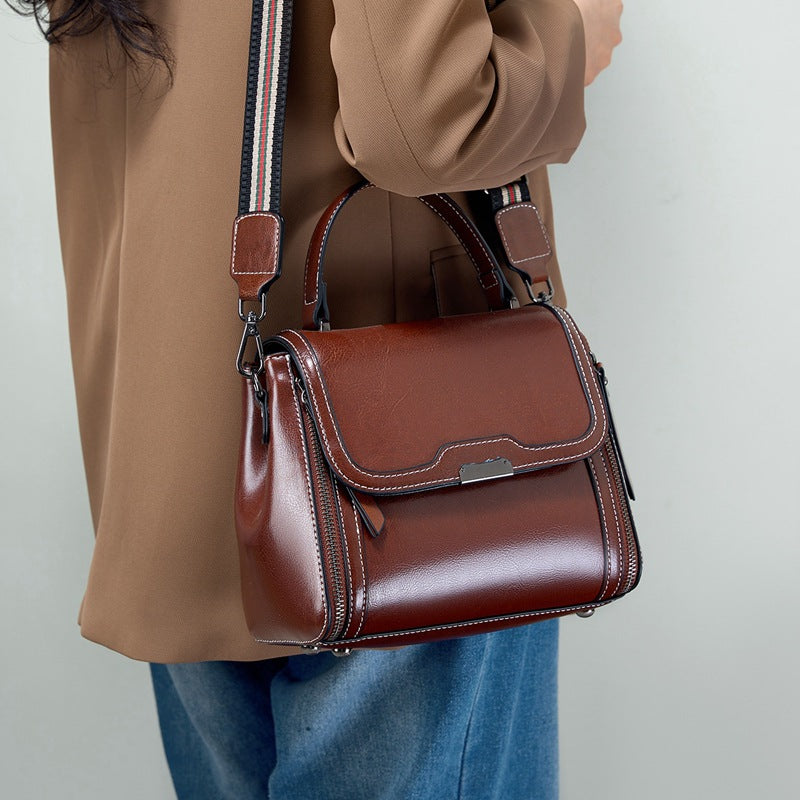 Classy Women's Genuine Leather Commuter Portable Bags