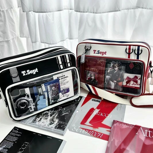 Graduation Cartoon Large Capacity Style Neutral Shoulder Bags